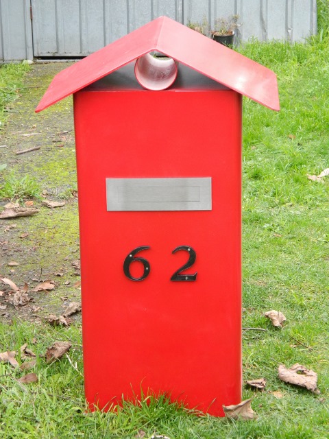 Made at the shed image. Merv's Letterbox other